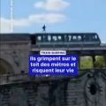 Le dangereux phénomène du tram surfing