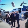Rencontre entre le président français et le premier ministre canadien