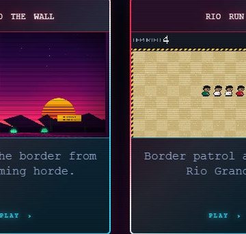 Des jeux vidéo controversés sur la politique migratoire américaine