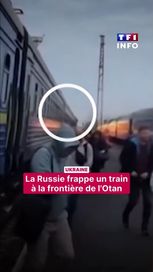 2fddba06-0f99-4156-a3c7-f734b58b7564 La Russie frappe un train à la frontière de l’Otan en Ukraine
