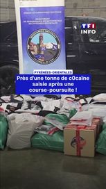 Près d&rsquo;une tonne de cocaïne saisie près de Perpignan