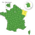 Météo: Vigilance Jaune pour Orages dans Cinq Départements