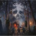 Une maison hantée en plein air au Parc Astérix pour Halloween 2026