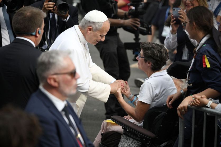 FRANCE-VATICAN-RELIGION-POPE La visite du pape Léon XIV en France : Paroles fermes et symboliques