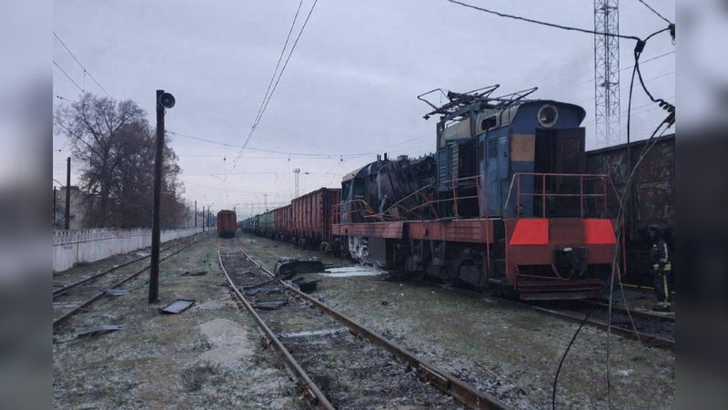 49bcf50a-a8bc-436d-9f89-d6aa5f337339 Une attaque systémique sur le rail en Ukraine