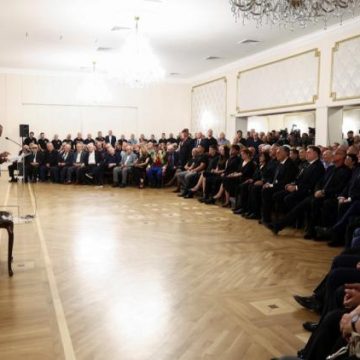 Cérémonie en hommage à Ratko Mladic à Belgrade