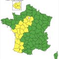 Alerte aux orages en France pendant une sécheresse historique