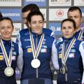 L&rsquo;équipe de France remporte l&rsquo;argent au relais mixte des Mondiaux de cyclisme