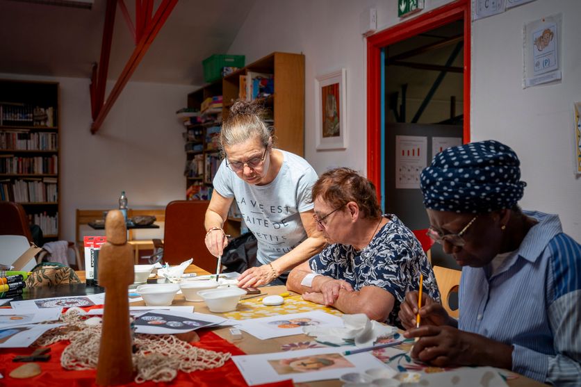 SecoursCathoAtelierLaz'Art Secours catholique: Renforcement du pouvoir d’agir des plus précaires