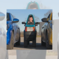 Une voiture ultra-étroite bat tous les records