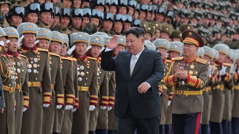922b39dd-4622-4b20-a66a-e9830e65fd0e La Corée du Nord teste une nouvelle arme sous la supervision de Kim Jong Un