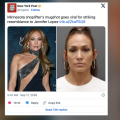Une ressemblance frappante avec Jennifer Lopez crée le buzz