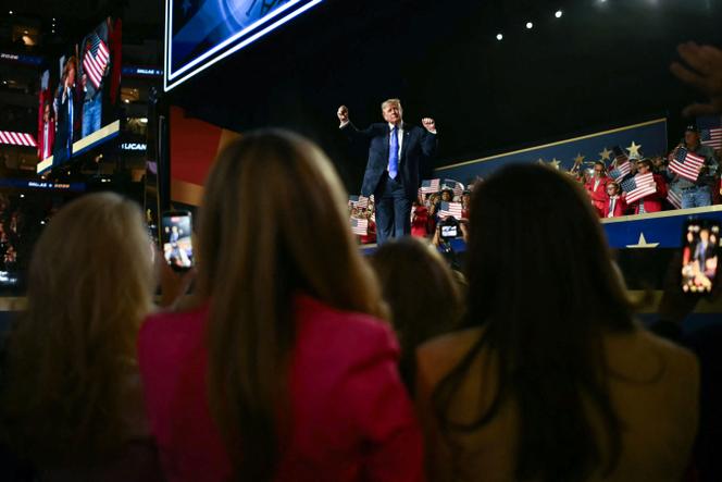 a9ac8041-c1c5-4458-87c4-7cadbc091541 Convention républicaine à Dallas : Donald Trump au centre de la scène