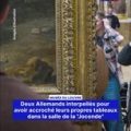 Interpellation de deux Allemands au Louvre
