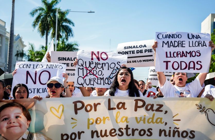 daf1fee1-71d0-4e1a-8c8e-408d9b57e165 Manifestations à Sinaloa contre la violence du cartel de la drogue