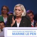 Marine Le Pen préconise la préférence nationale et le pouvoir d&rsquo;achat