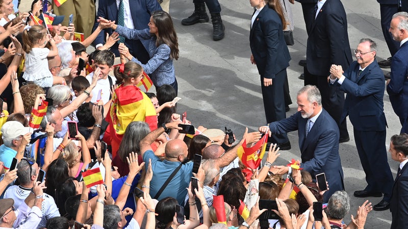 033dd234-0103-4934-a60c-359d888ec2e5 Le roi Felipe VI et la reine Letizia visitent Ceuta après la crise migratoire
