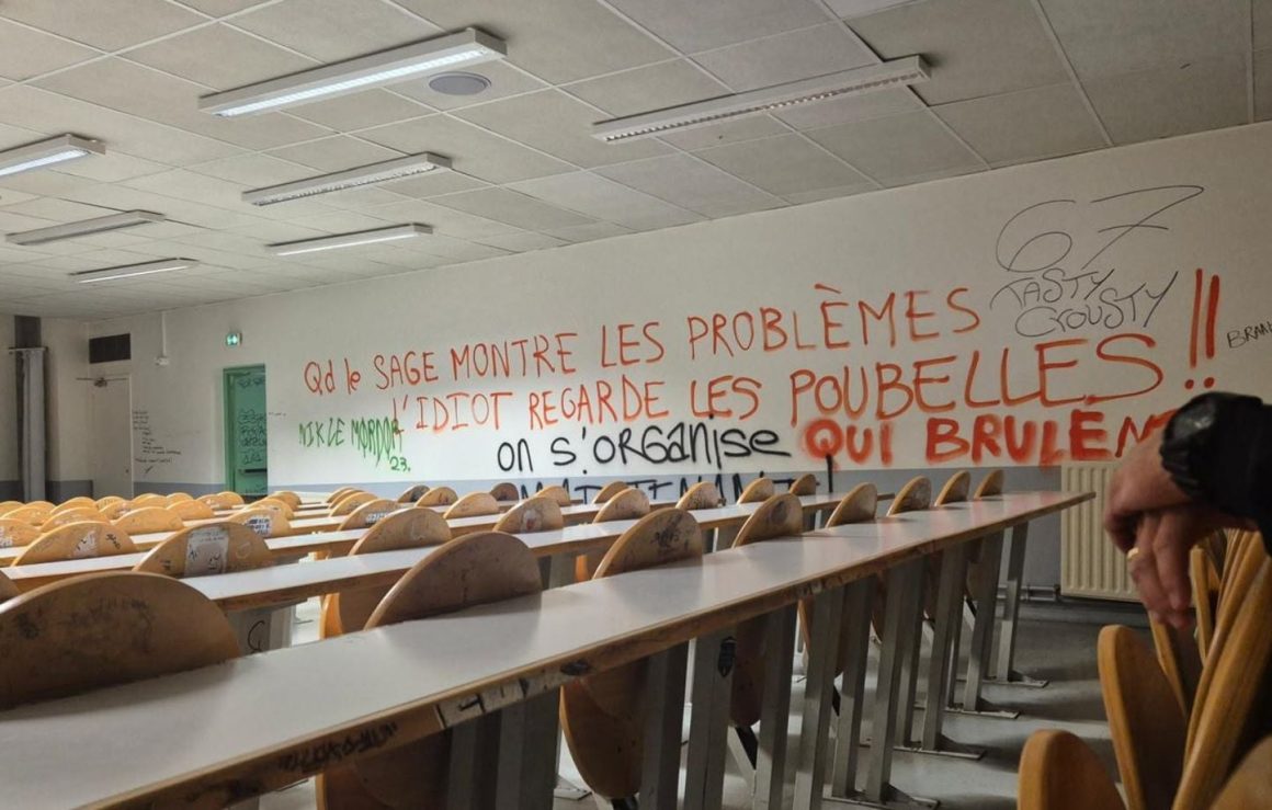 L&rsquo;université de Nantes évacuée après des dégradations
