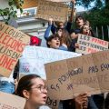 Les mouvements étudiants en France suivant la visite du pape