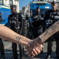 Mobilisation des lycéens en France