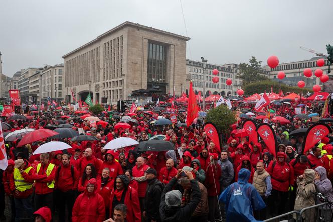 1a9e34fa-dd16-46dc-a4fb-aebaa202cca7 Manifestations en Belgique contre les mesures socio-économiques