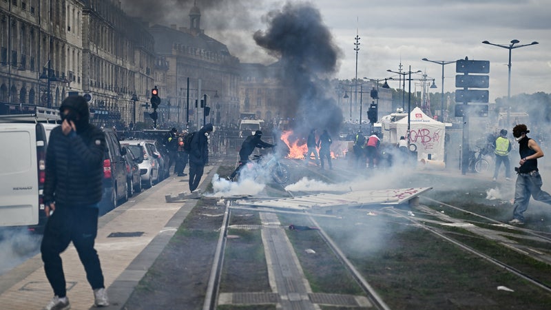21740902-4e42-411e-b5ab-1e77e1975088 Couvre-feu à Bordeaux après les violences du 17 octobre