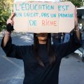 Mobilisation lycéenne dans les établissements privés