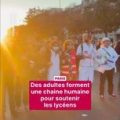 Manifestation Devant le Lycée Hélène Boucher