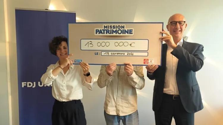 7c7fd4fe-3f59-4a2b-9890-6f7e964a526e Un joueur chanceux emporte le jackpot du Super Loto Mission Patrimoine
