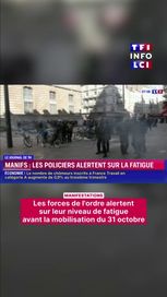 7f64b59f-cbef-4bad-8e66-46aeb7763ff5 Emmanuel Macron anticipe une journée « à risque » lors des manifestations du 31 octobre