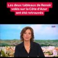 Les tableaux de Renoir retrouvés à Cagnes-sur-Mer