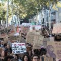 Policier agressé lors d&rsquo;une manifestation à Marseille