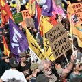 Manifestation contre les pesticides près d&rsquo;une usine de Syngenta