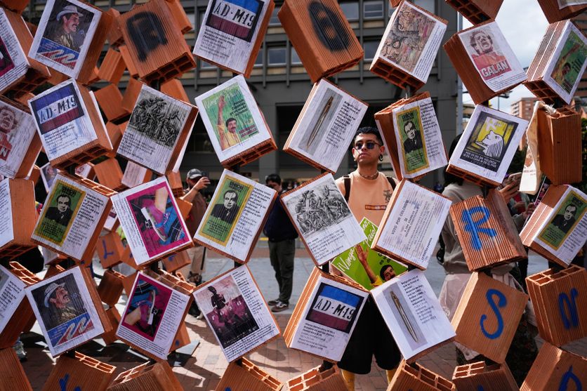 Colombia Protest Œuvres Politiques Retirées du Musée National en Colombie
