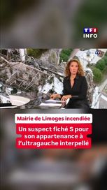 dd6ceae5-b2a2-46a0-8635-740adb87da3c Interpellation d’un suspect fiché S après l’incendie de la mairie de Limoges